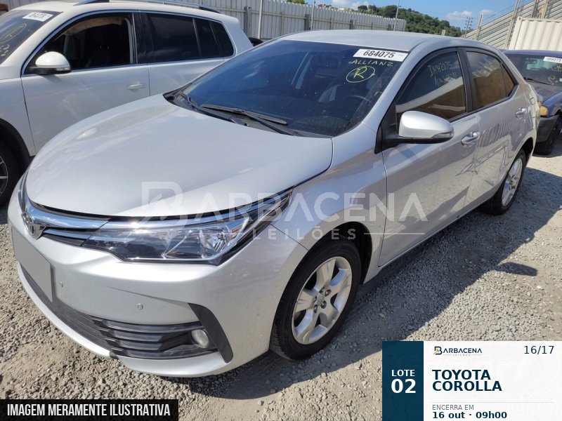 TOYOTA COROLLA 16/17